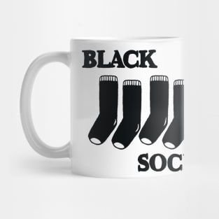 Black Socks Mug